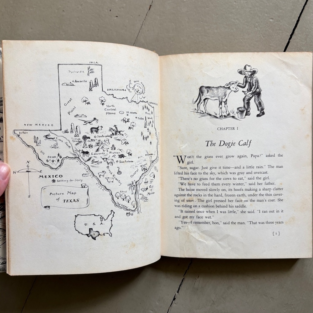 Signed Texas Tomboy First Edition Lois Lenski Inscribed Childrens Classic TX - Picture 9 of 11